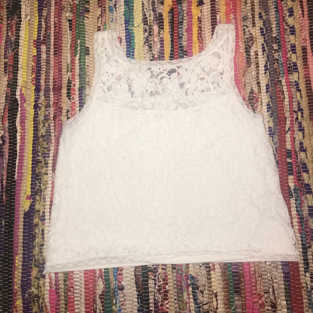 Lace Hollister Top